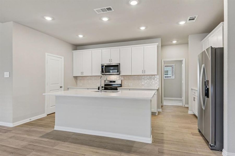 Photo is not of the actual home, but is an inspirational photo of builder’s model home and may depict options, furnishings, and/or decorator features that are not included.