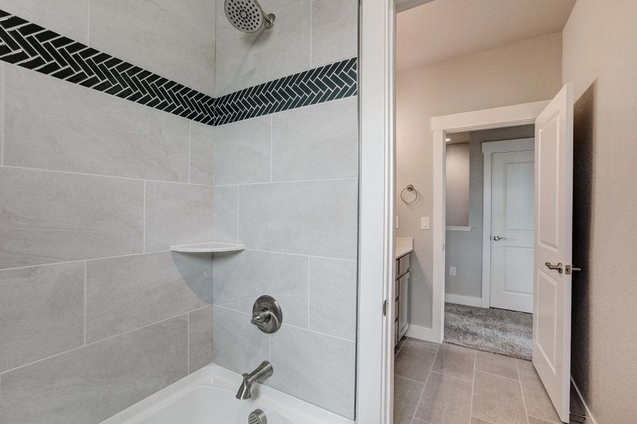 2nd Bath - Not Actual Home - Finishes May Vary