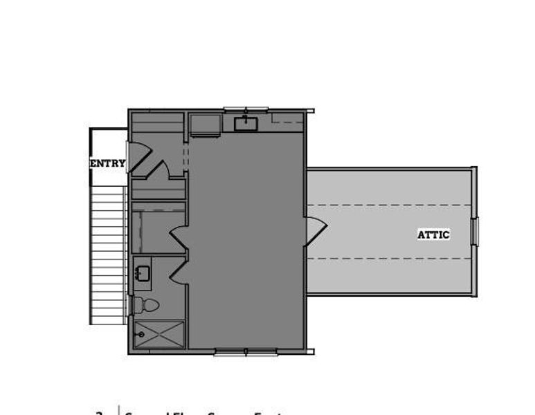 Garage Apartment and Walk In Storage