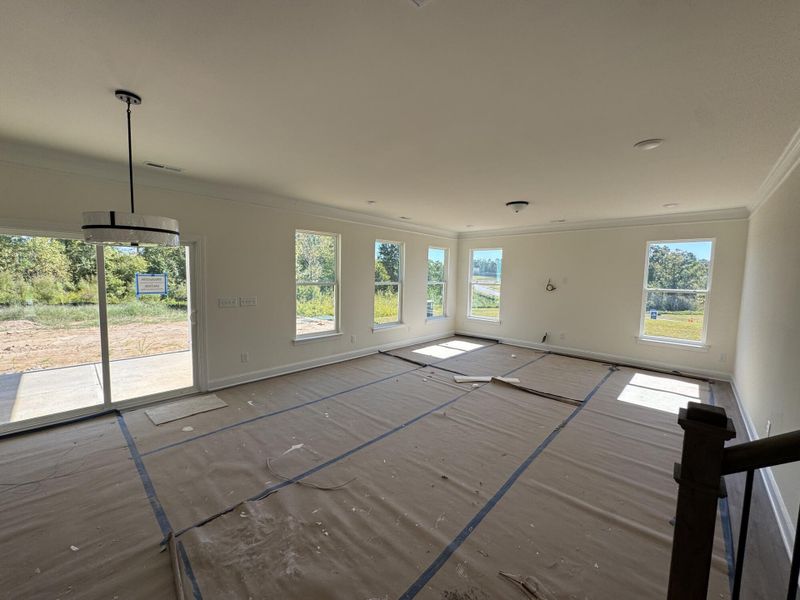In-progress construction of a new home in The Meadows at Laurelbrook, Sherrills Ford, NC (Image 11).