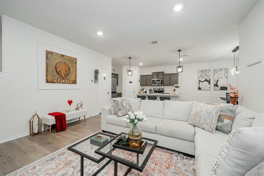 Furnished interior view inside a new home in , Crandall (Image 10).