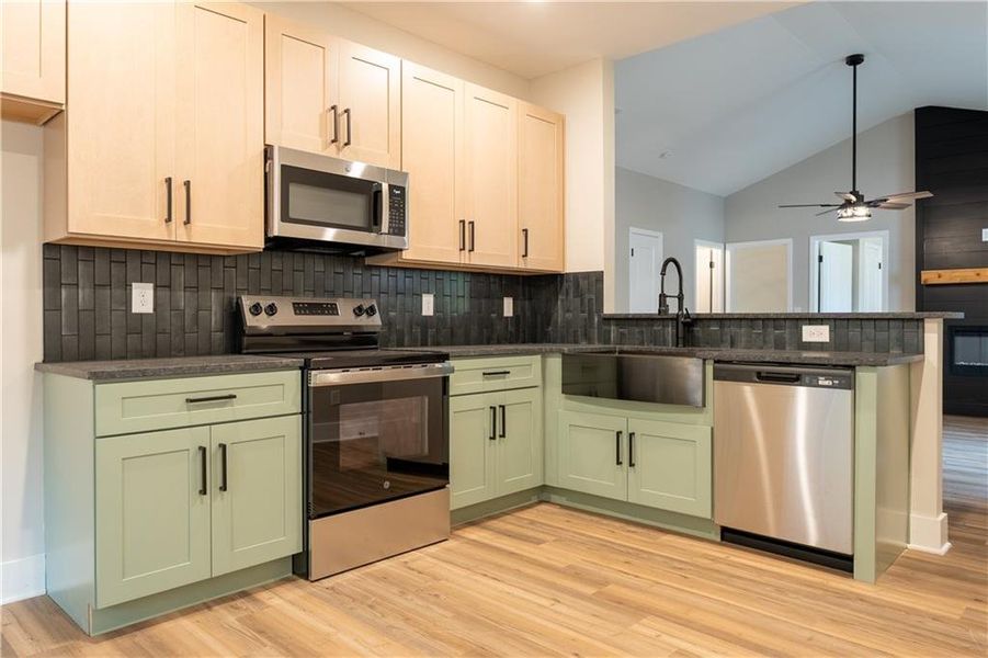 Furnished interior view inside a new home in , Dallas (Image 4). Furnished interior view inside a new home in , Dallas (Image 4).