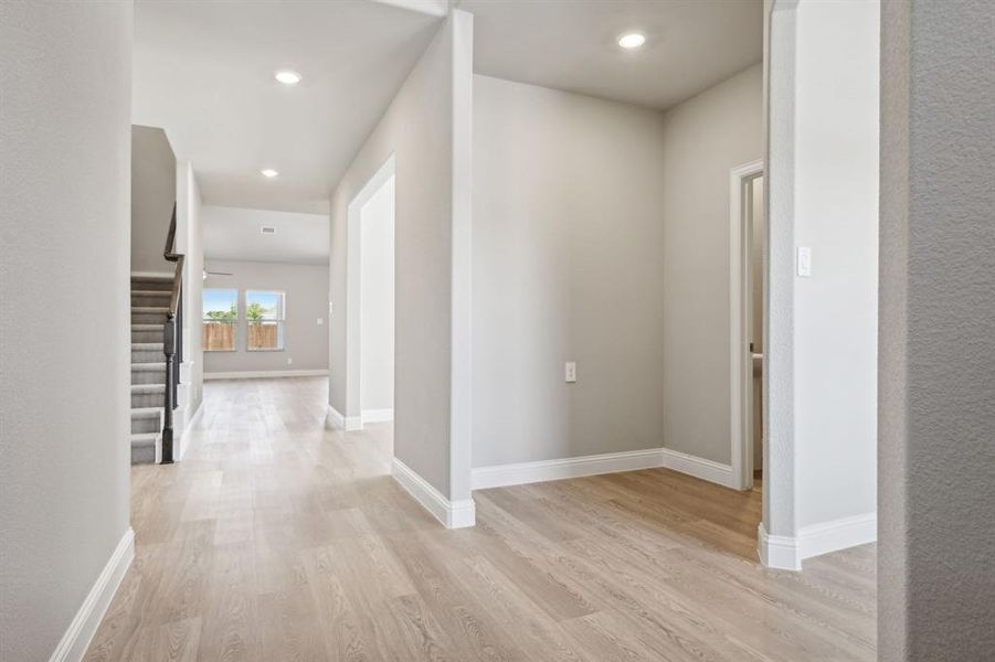 Photo is not of the actual home, but is an inspirational photo of builder’s model home and may depict options, furnishings, and/or decorator features that are not included.