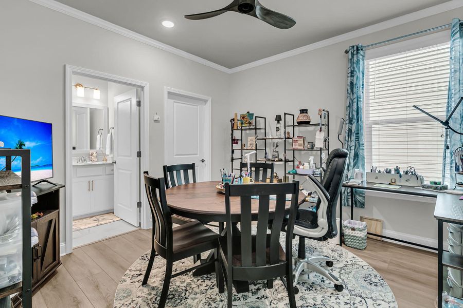 Furnished interior view inside a new home in , Summerville (Image 51).