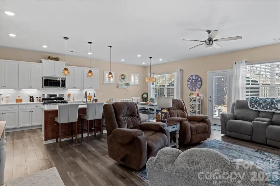Furnished interior view inside a new home in Bell Farm, Statesville (Image 7).