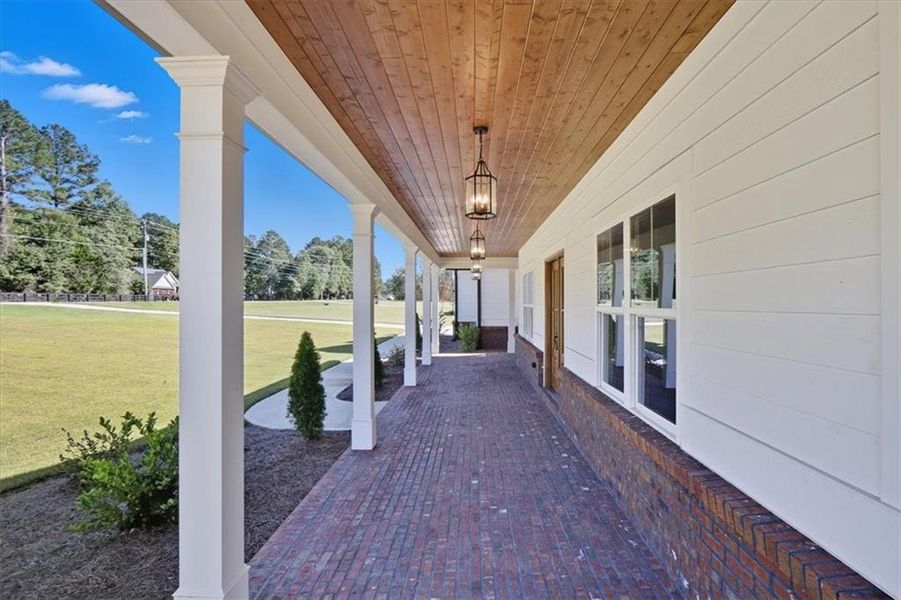 Exterior details and patio area of a home in , Monroe (Image 28). Exterior details and patio area of a home in , Monroe (Image 28).