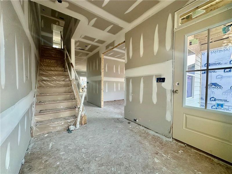 In-progress construction of a new home in Twin Lakes, Hoschton, GA (Image 16). In-progress construction of a new home in Twin Lakes, Hoschton, GA (Image 16).