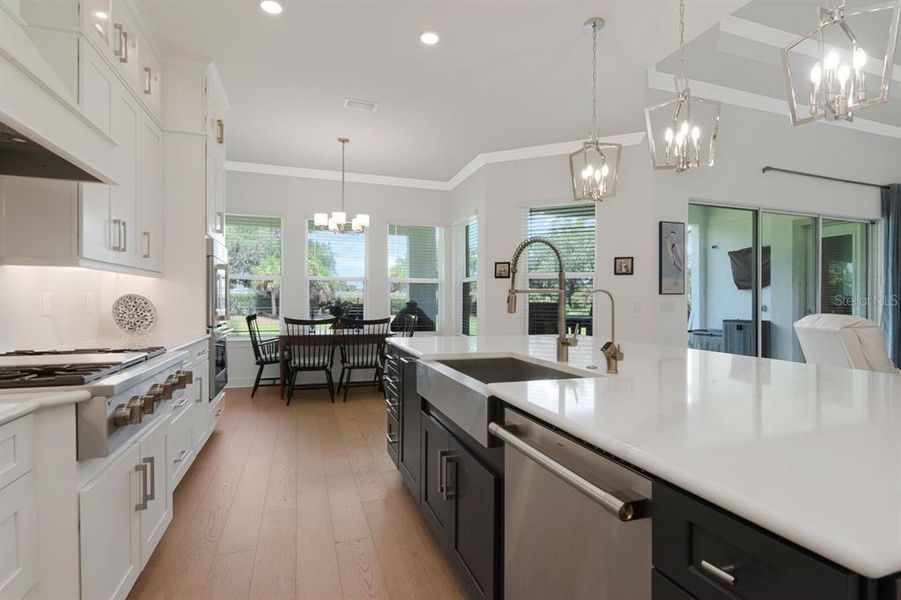 Furnished interior view inside a new home in River's Edge, Wesley Chapel (Image 16).