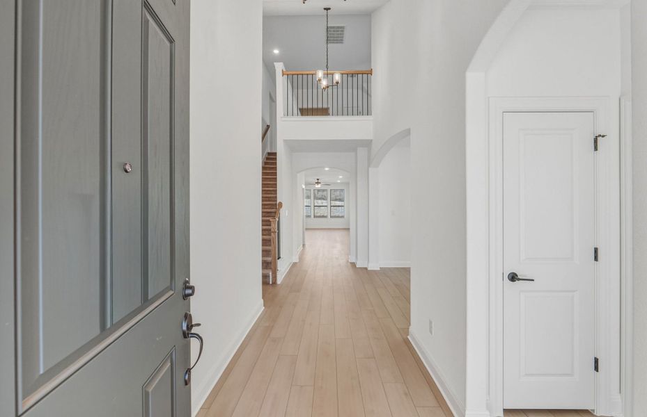 Spacious, unfurnished interior of a new home in West Cypress Hills, Spicewood (Image 55).