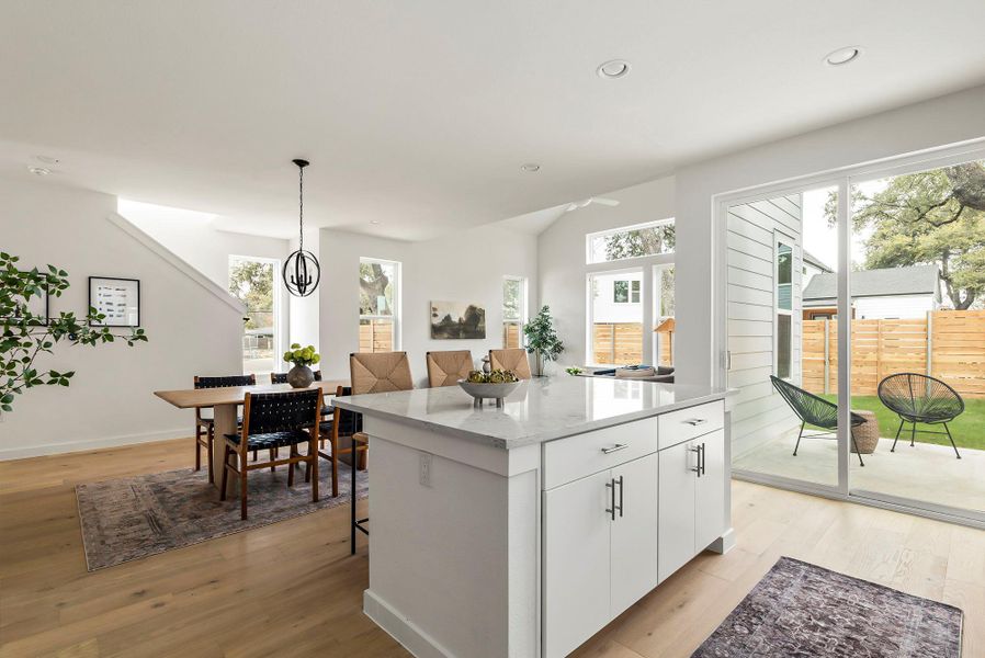 Furnished interior view inside a new home in , Austin (Image 6).