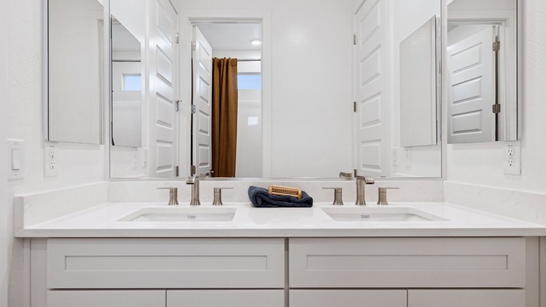 Furnished interior view inside a new home in The Ridge at Stone Butte, Phoenix (Image 38).