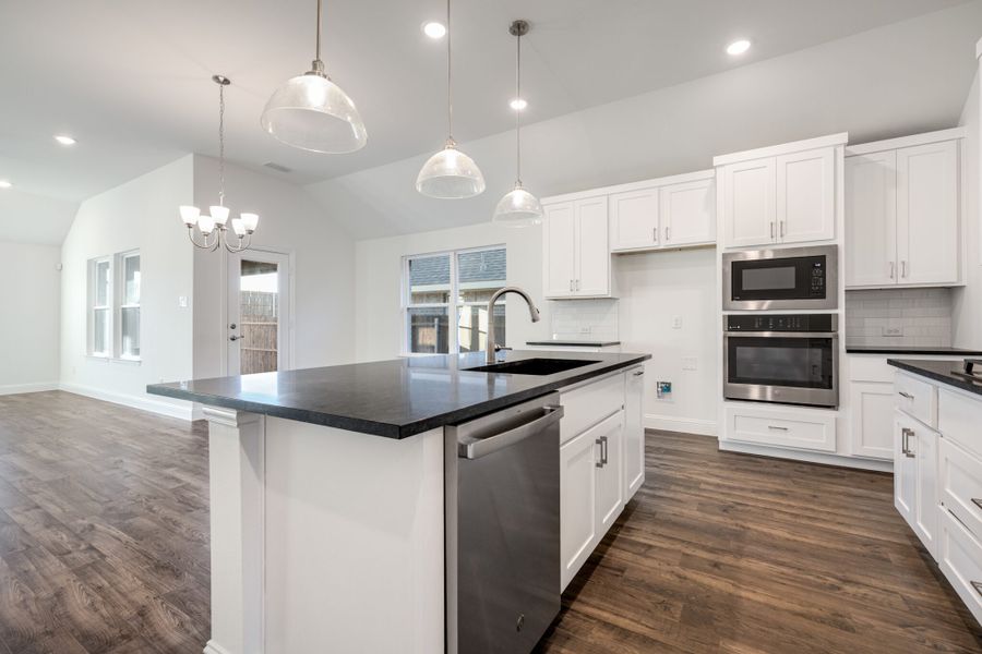 Furnished interior view inside a new home in Elevon, Lavon (Image 8). Furnished interior view inside a new home in Elevon, Lavon (Image 8).