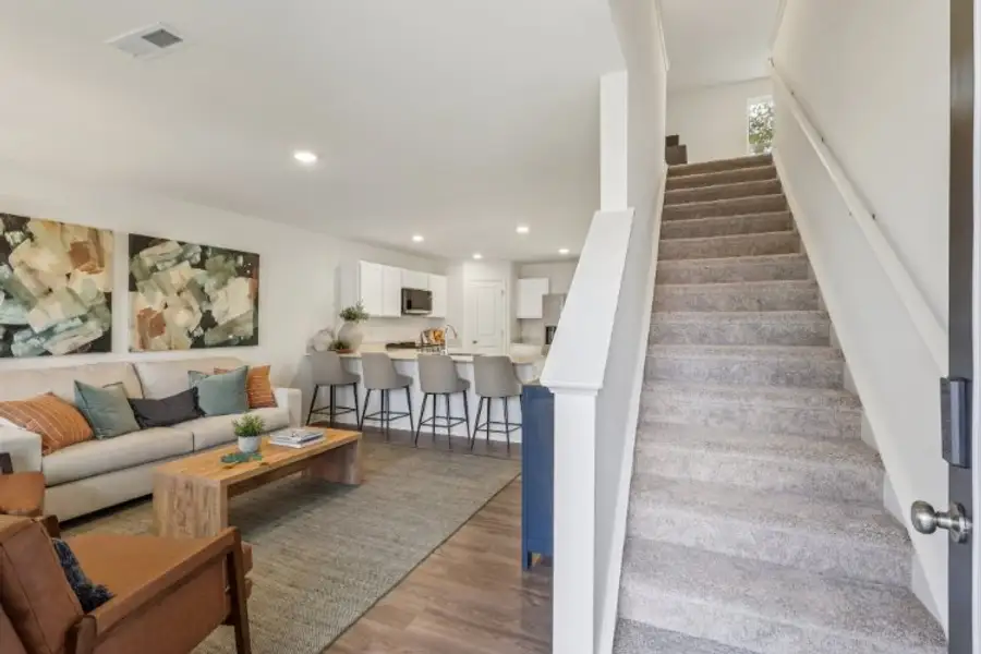 Representative furnished interior of a home built from the Dupont by Century Complete in Ferguson Creek Village, Liberty (Image 3). Representative furnished interior of a home built from the Dupont by Century Complete in Ferguson Creek Village, Liberty (Image 3).