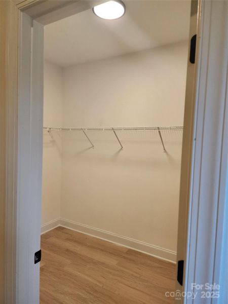 Walk-in closet in Primary Bedroom