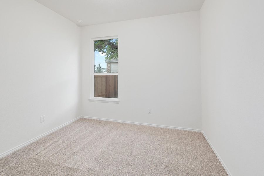Spacious, unfurnished interior of a new home in River Bluff, Leander (Image 15). Spacious, unfurnished interior of a new home in River Bluff, Leander (Image 15).