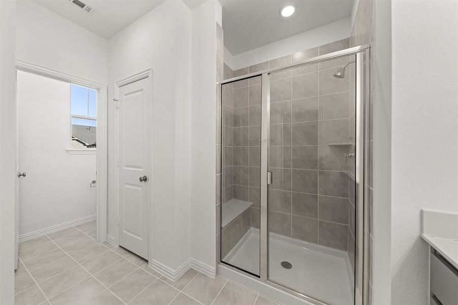 Primary Bathroom Brown Townhome