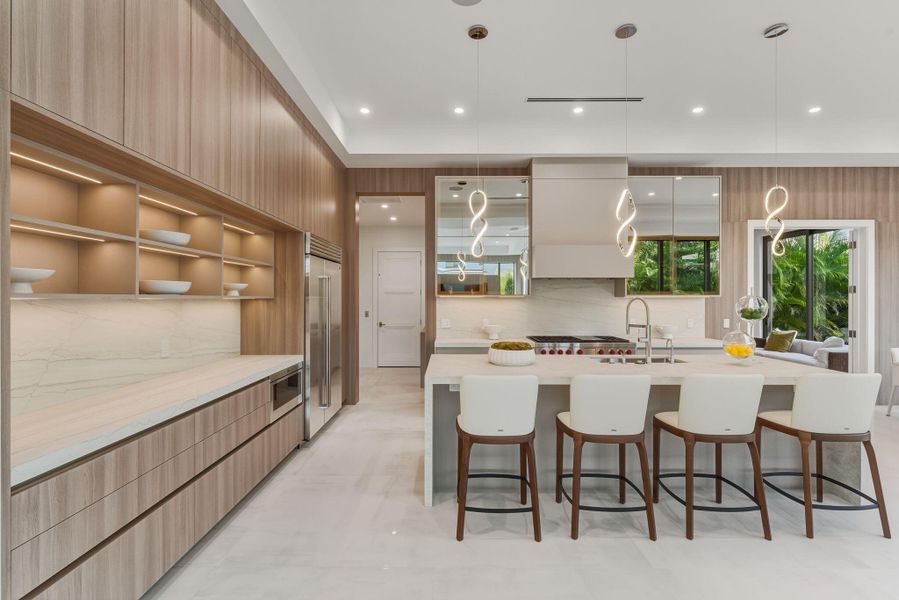 Furnished interior view inside a new home in , Boca Raton (Image 43).