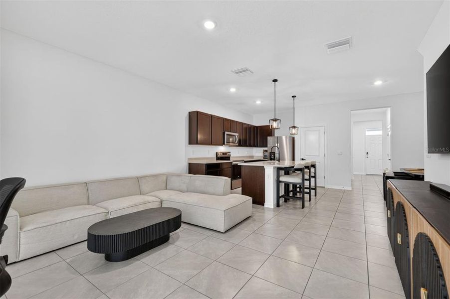 Furnished interior view inside a new home in Mangrove Point, Apollo Beach (Image 39).