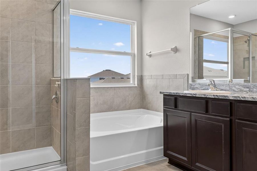 Furnished interior view inside a new home in Epperson, Wesley Chapel (Image 33). Furnished interior view inside a new home in Epperson, Wesley Chapel (Image 33).