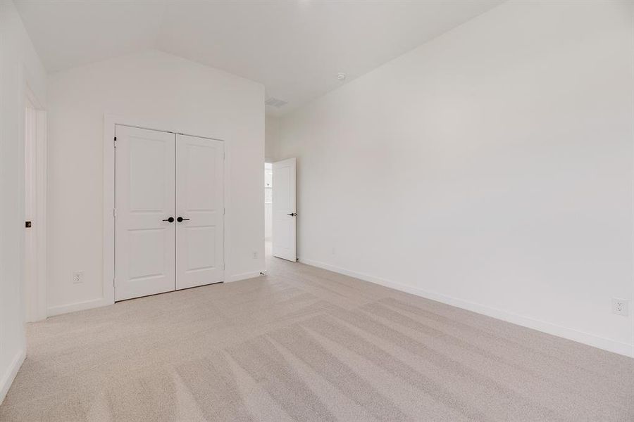 Spacious, unfurnished interior of a new home in Light Farms Brenham - 40' Lots, Celina (Image 39).