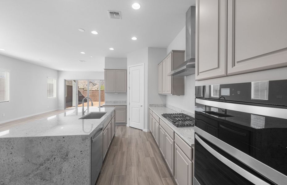 Furnished interior view inside a new home in Regent Hills - Meadow Series, Buckeye (Image 7).