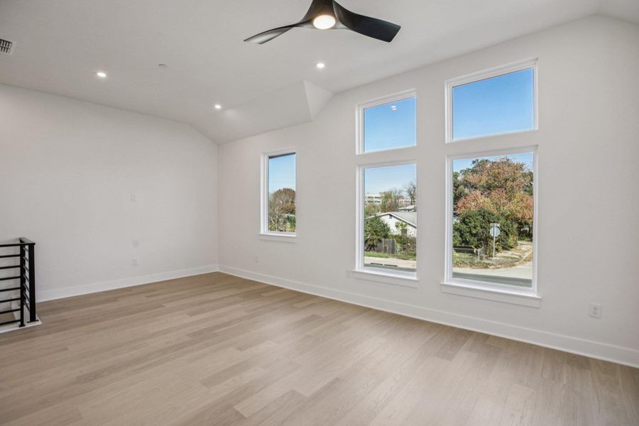 Spacious, unfurnished interior of a new home in Koenig Townhomes, Austin (Image 15).