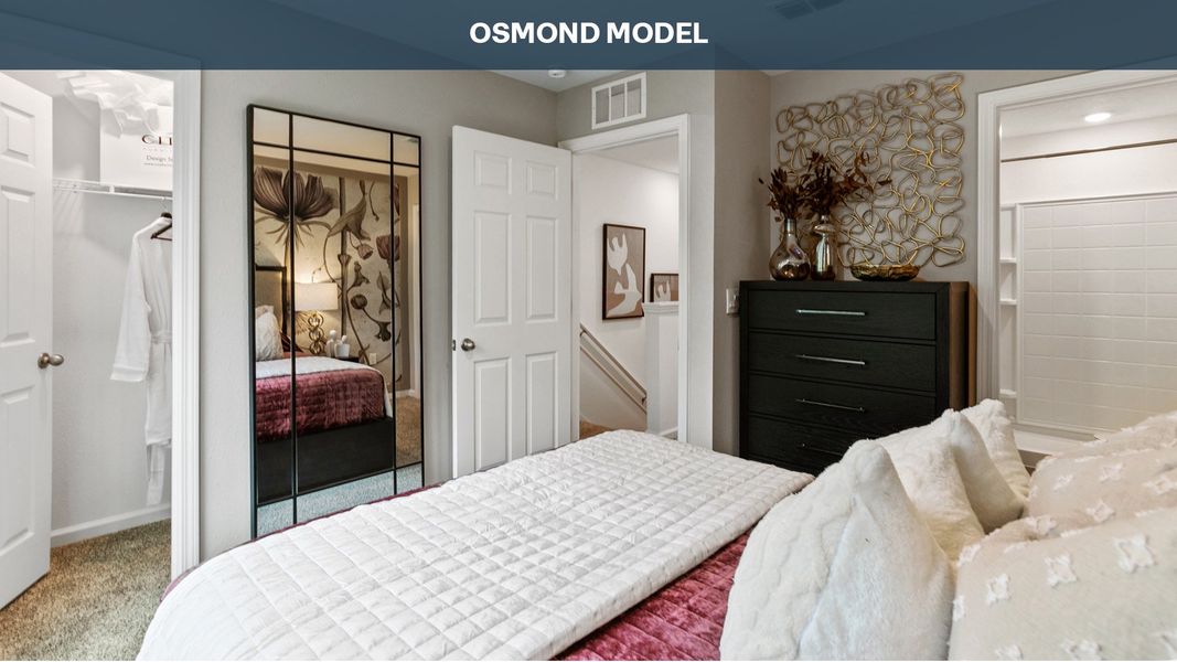 Furnished interior view inside a new home in Cordera Townhomes Express, St. Augustine (Image 12).