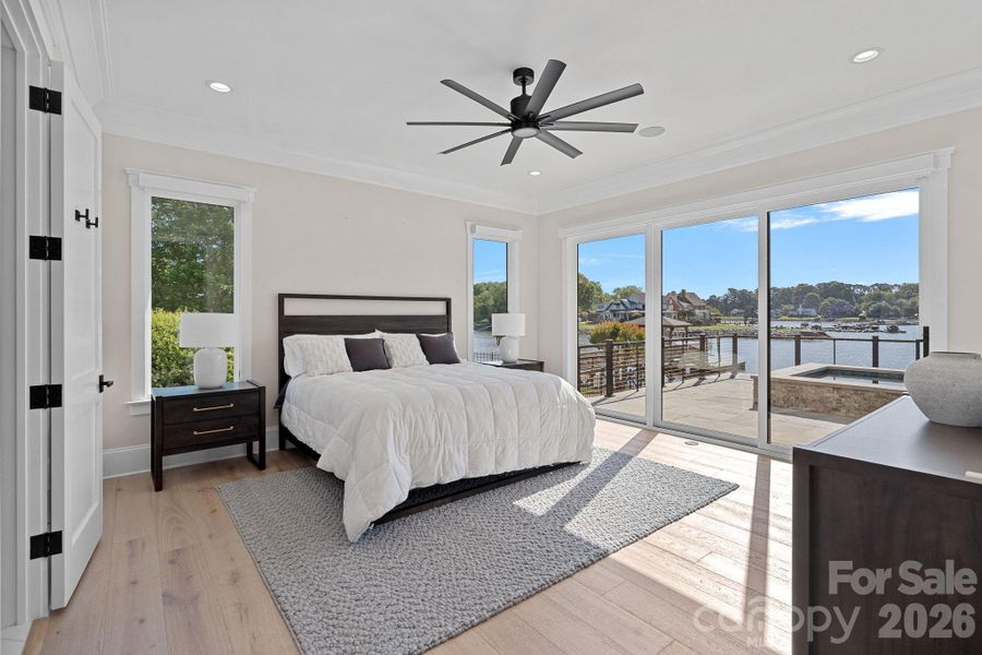 Furnished interior view inside a new home in , Cornelius (Image 18).