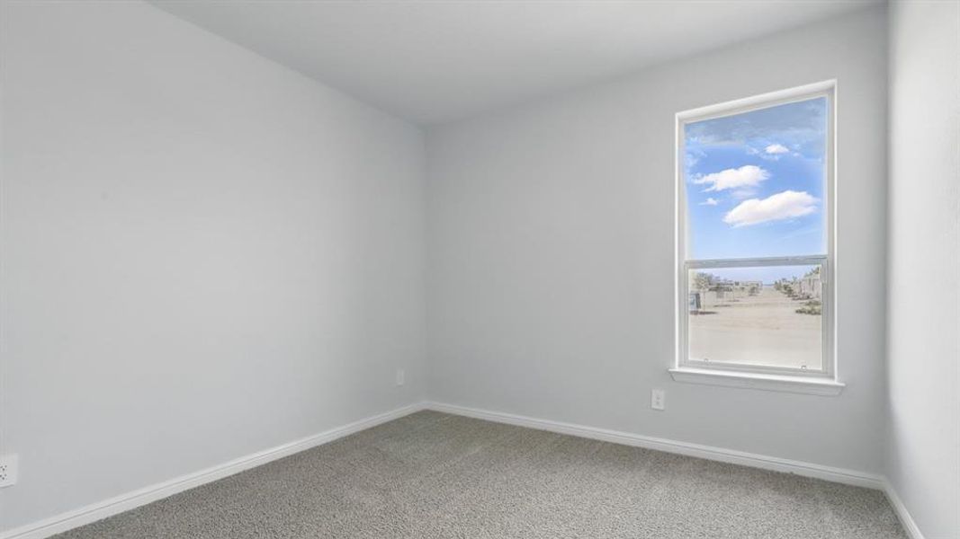Spacious, unfurnished interior of a new home in Springhill South, Boyd (Image 30).