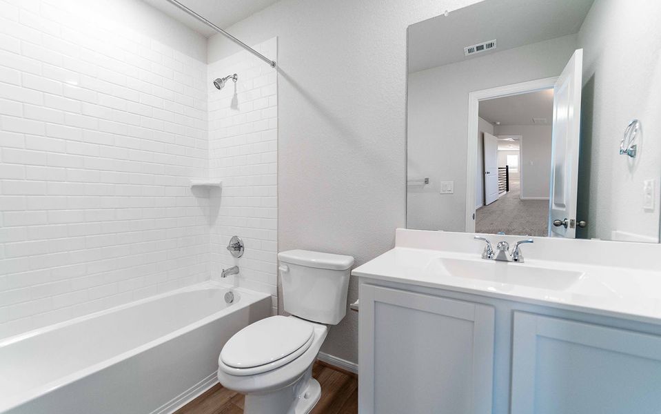 Furnished interior view inside a new home in Grande Estates, Bertram (Image 9). Furnished interior view inside a new home in Grande Estates, Bertram (Image 9).