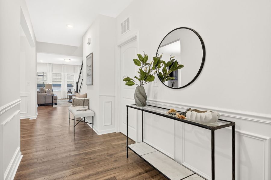 Furnished interior view inside a new home in Edgewater - The Links, Lancaster (Image 11).