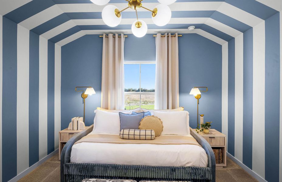 Representative furnished interior of a home built from the Sanford by Pulte Homes in Kuempel Farms, Pflugerville (Image 20).