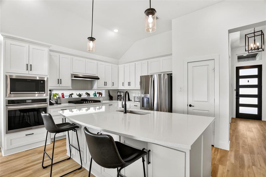 Furnished interior view inside a new home in , Little Elm (Image 15).