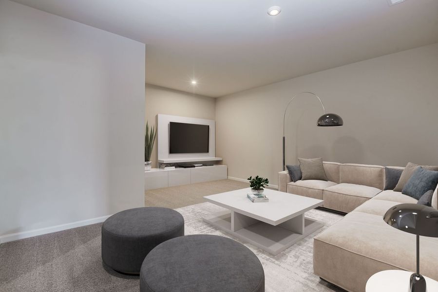 Media Room available on select homesites