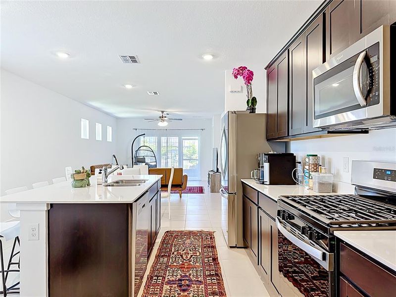 Furnished interior view inside a new home in Waterset, Apollo Beach (Image 8).