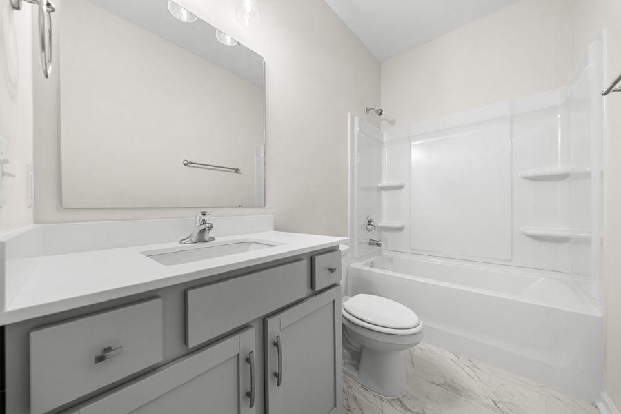 Furnished interior view inside a new home in Ramsey Landing, Rincon (Image 13).