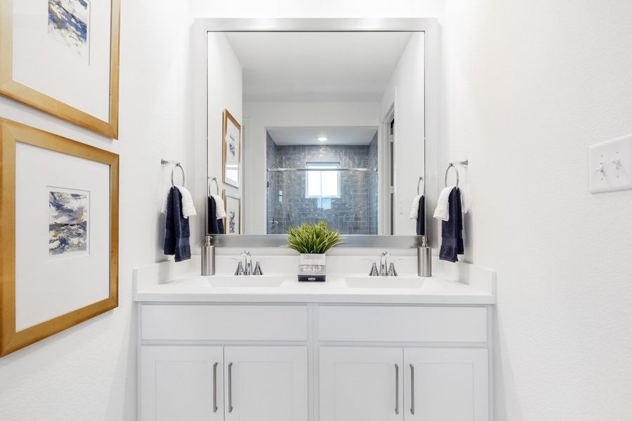 Representative Primary Bathroom - some options shown