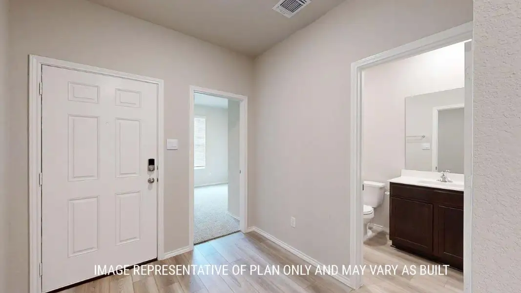 Spacious, unfurnished interior of a new home in The Terrace Duplexes, Temple (Image 10).