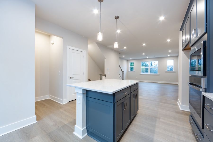 Furnished interior view inside a new home in Context at Oakhurst, Charlotte (Image 9).