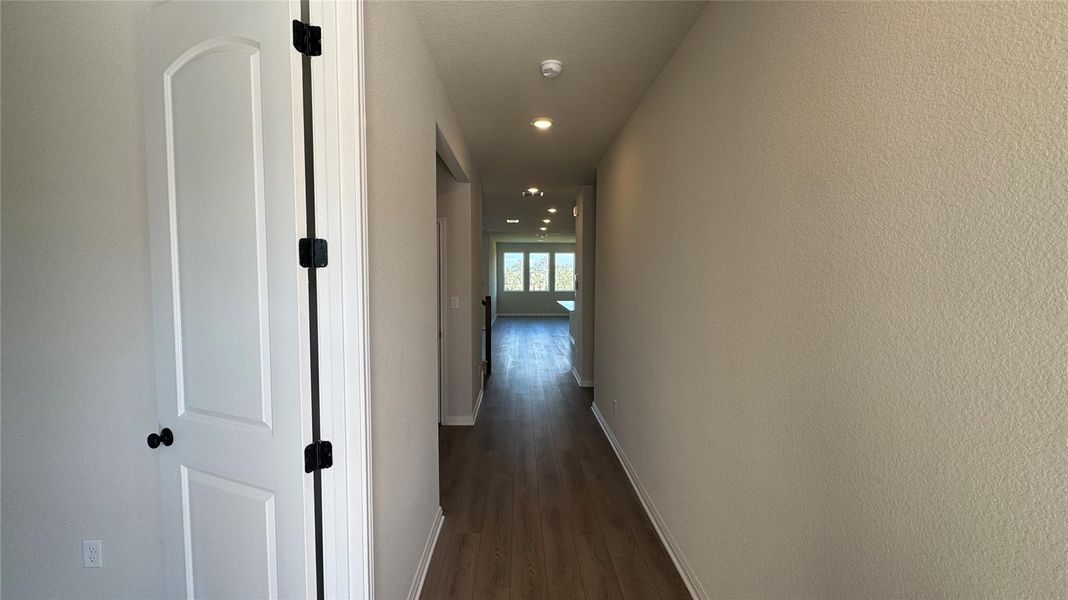 Spacious, unfurnished interior of a new home in Cannon Ranch 45s, Dripping Springs (Image 26). Spacious, unfurnished interior of a new home in Cannon Ranch 45s, Dripping Springs (Image 26).