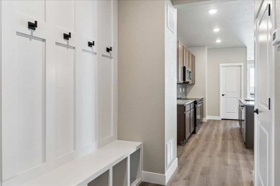 Furnished interior view inside a new home in Trails at Aspen Ridge-3, Colorado Springs (Image 11).
