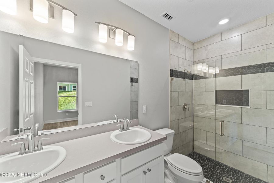 Furnished interior view inside a new home in , Jacksonville (Image 11).