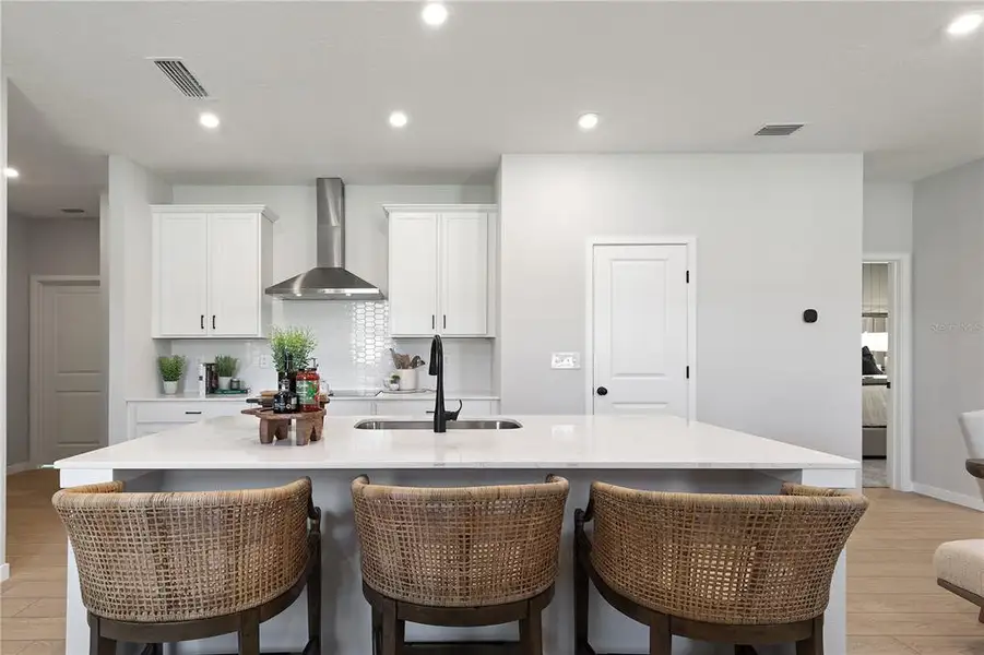 Furnished interior view inside a new home in Magnolia Series at Seminole Palms, Palm Coast (Image 12).