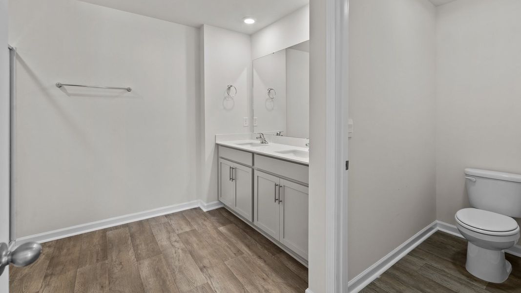 Furnished interior view inside a new home in Chandler Pointe, Rural Hall (Image 5).