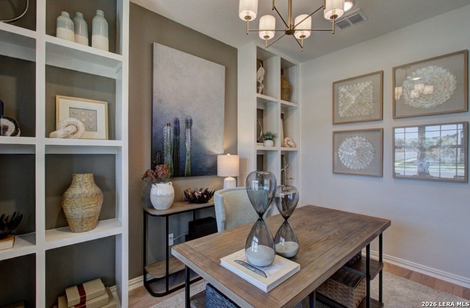 Furnished interior view inside a new home in Sunflower Ridge, New Braunfels (Image 18). Furnished interior view inside a new home in Sunflower Ridge, New Braunfels (Image 18).