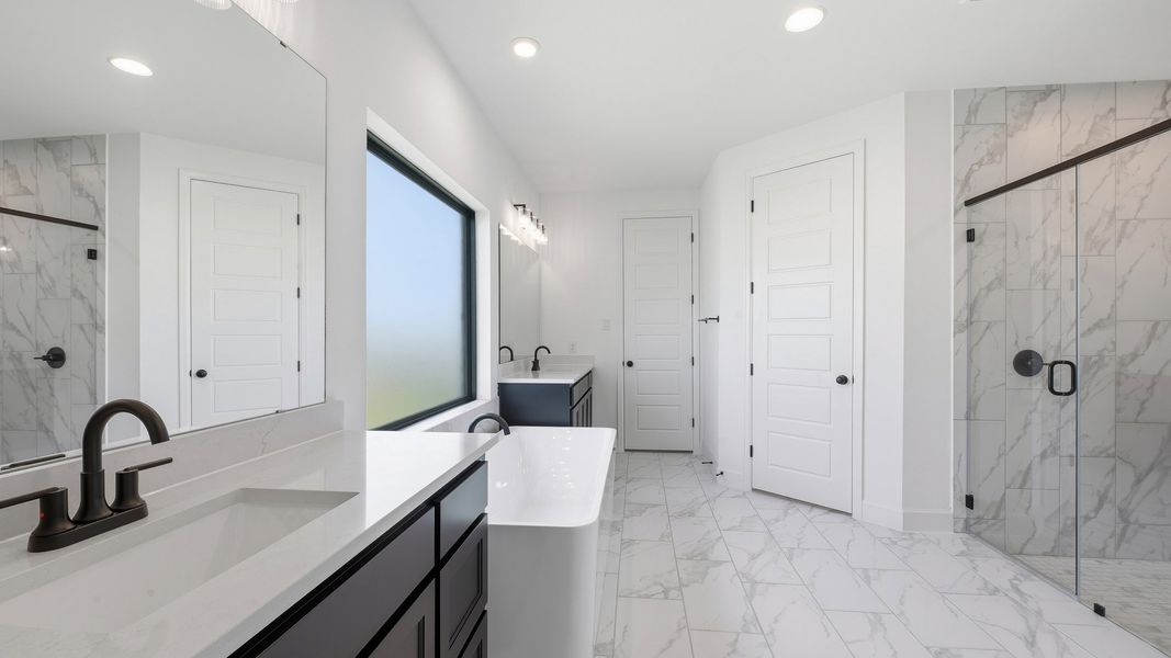 Furnished interior view inside a new home in Ramble, Celina (Image 14).