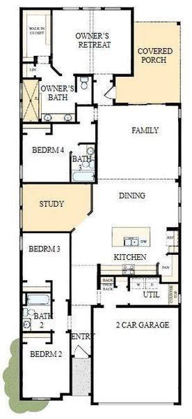 The success of a floorplan is the way you can move through it…You’ll be amazed at how well this home lives…We call it traffic patterns.