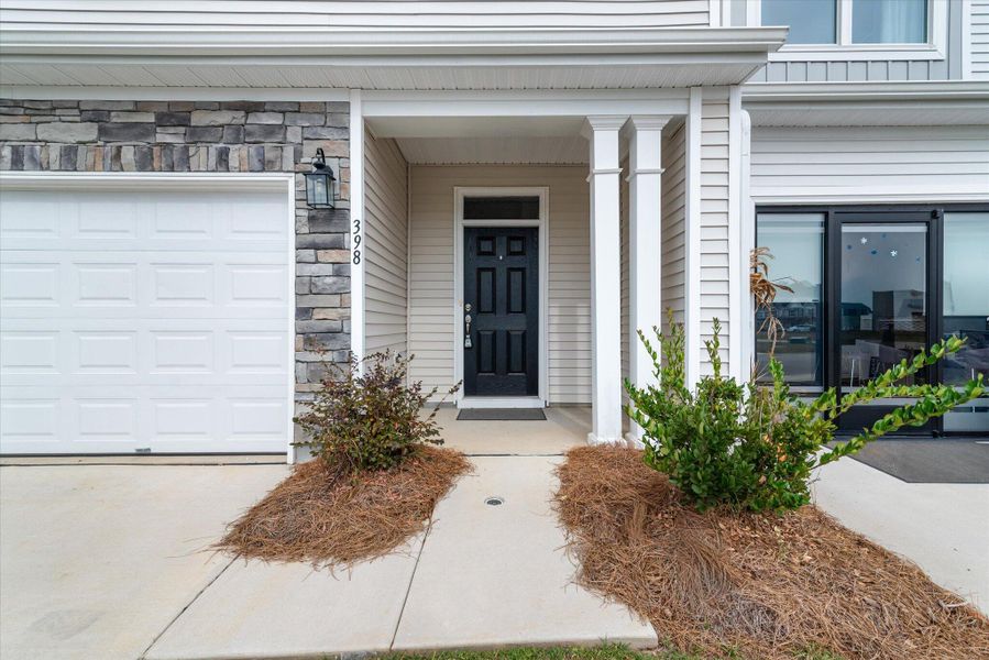 Exterior details and patio area of a home in , Goose Creek (Image 3). Exterior details and patio area of a home in , Goose Creek (Image 3).