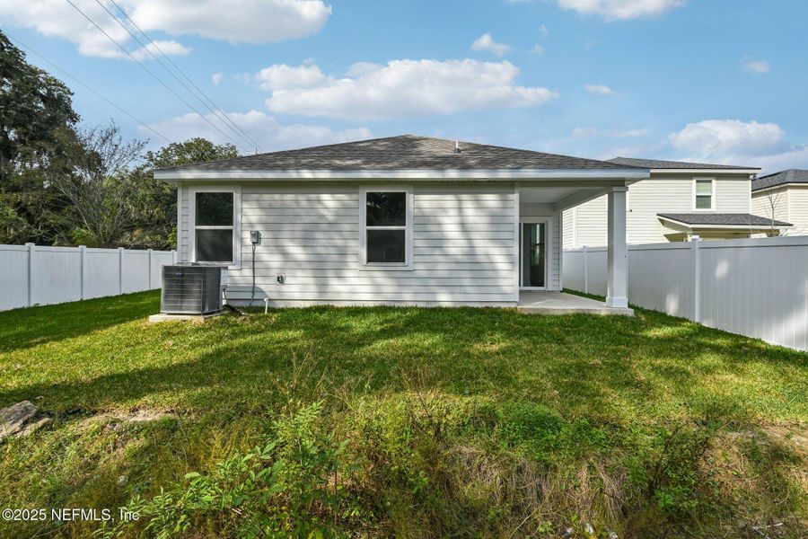 Exterior details and patio area of a home in Kings Landing, Jacksonville (Image 22). Exterior details and patio area of a home in Kings Landing, Jacksonville (Image 22).