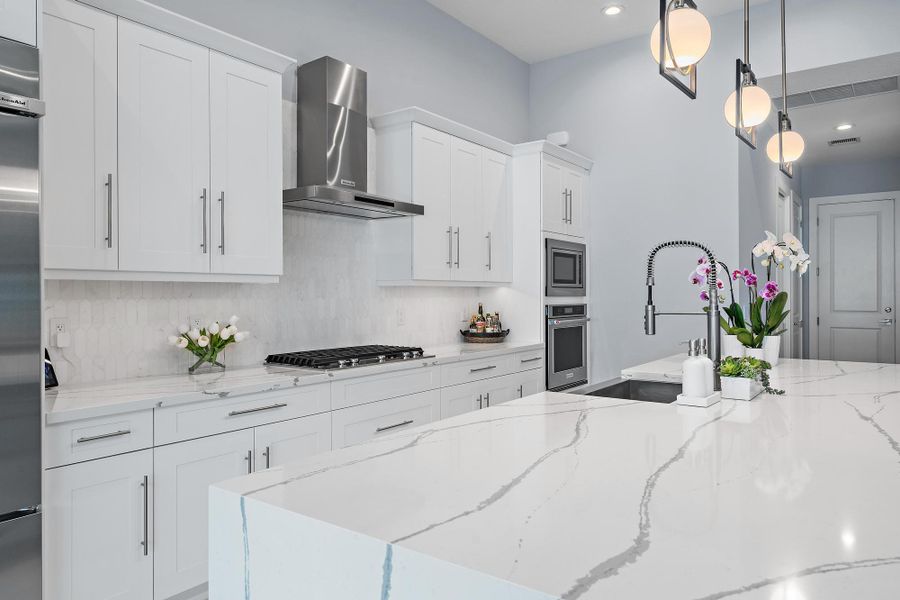 Furnished interior view inside a new home in , Palm Beach Gardens (Image 35).